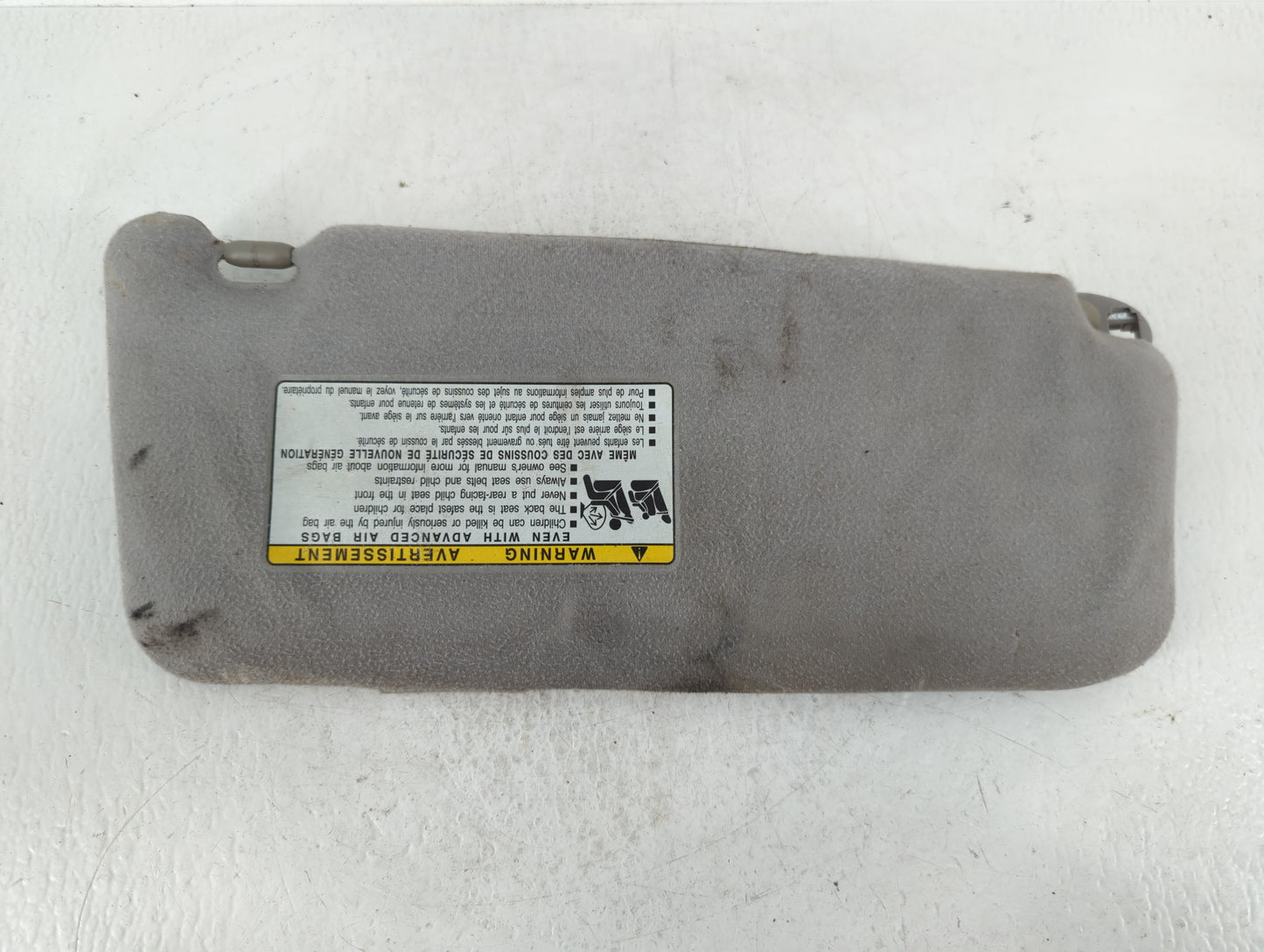 2007-2011 Toyota Camry Sun Visor Shade Replacement Passenger Right Mirror Fits Fits 2007 2008 2009 2010 2011 OEM Used Auto P