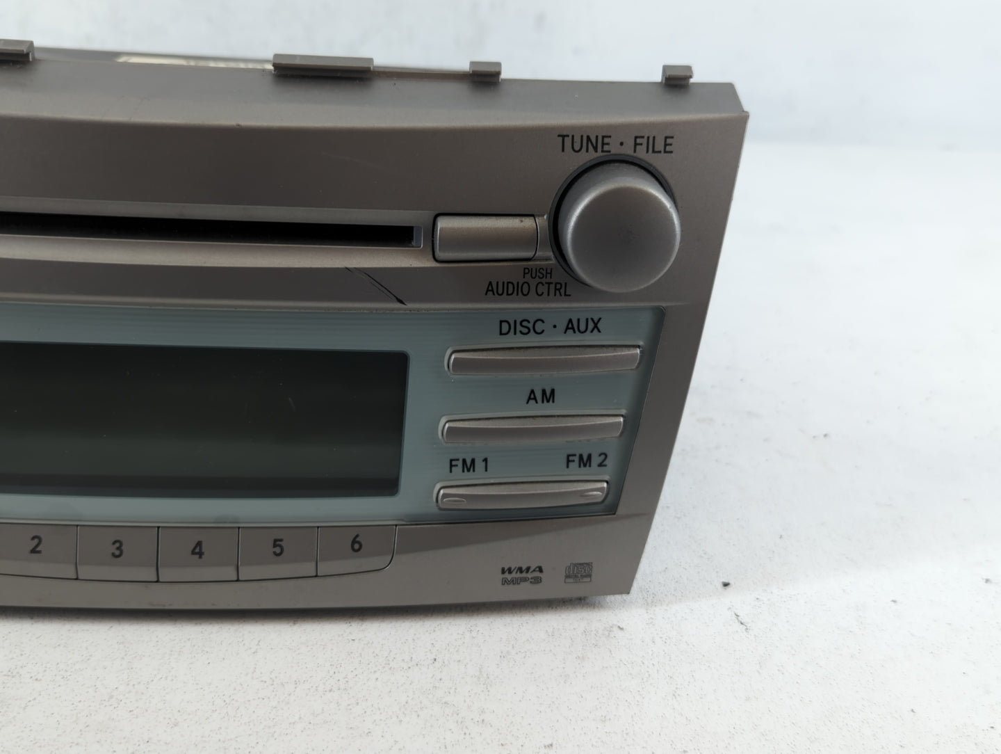 2007-2009 Toyota Camry Radio AM FM Cd Player Receiver Replacement P/N:123000-0660A 86120-06181 Fits Fits 2007 2008 2009 OEM 
