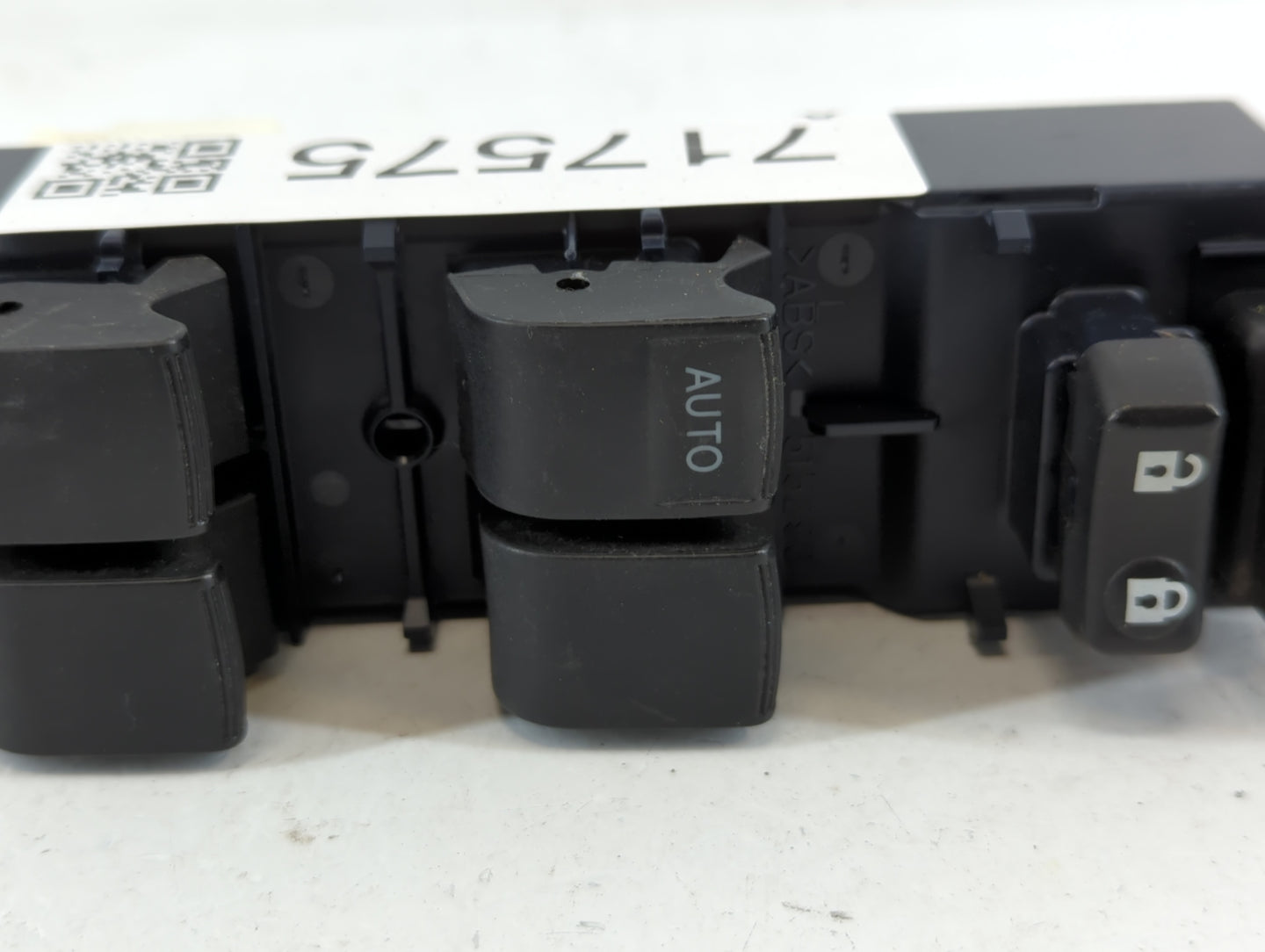2007-2009 Toyota Camry Master Power Window Switch Replacement Driver Side Left Fits OEM Used Auto Parts - Oemusedautoparts1.