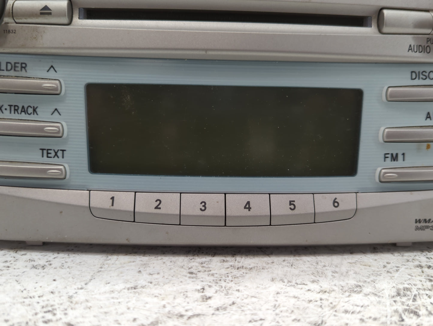 2007-2009 Toyota Camry Am Fm Cd Player Radio Receiver - Oemusedautoparts1.com