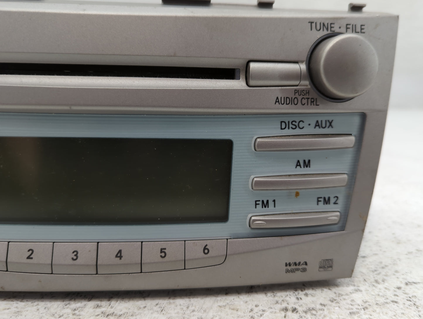 2007-2009 Toyota Camry Am Fm Cd Player Radio Receiver - Oemusedautoparts1.com