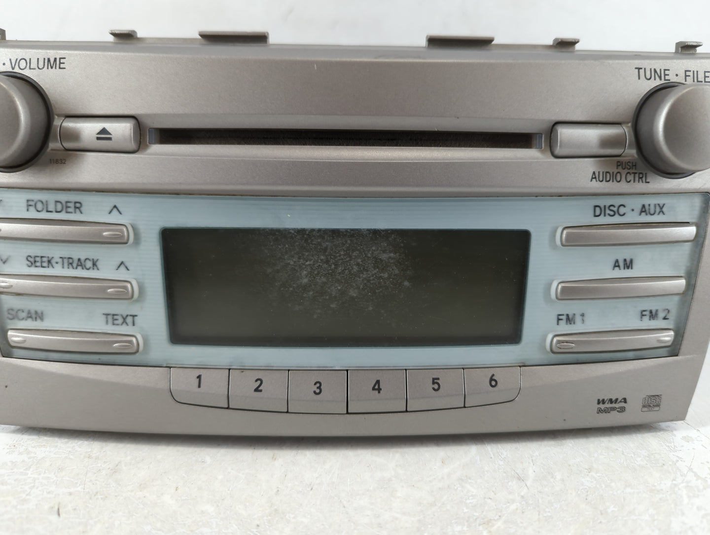 2007-2009 Toyota Camry Am Fm Cd Player Radio Receiver - Oemusedautoparts1.com