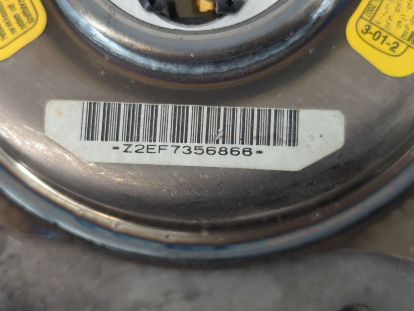 2007-2011 Toyota Camry Air Bag Driver Left Steering Wheel Mounted Fits Fits 2007 2008 2009 2010 2011 OEM Used Auto Parts - O