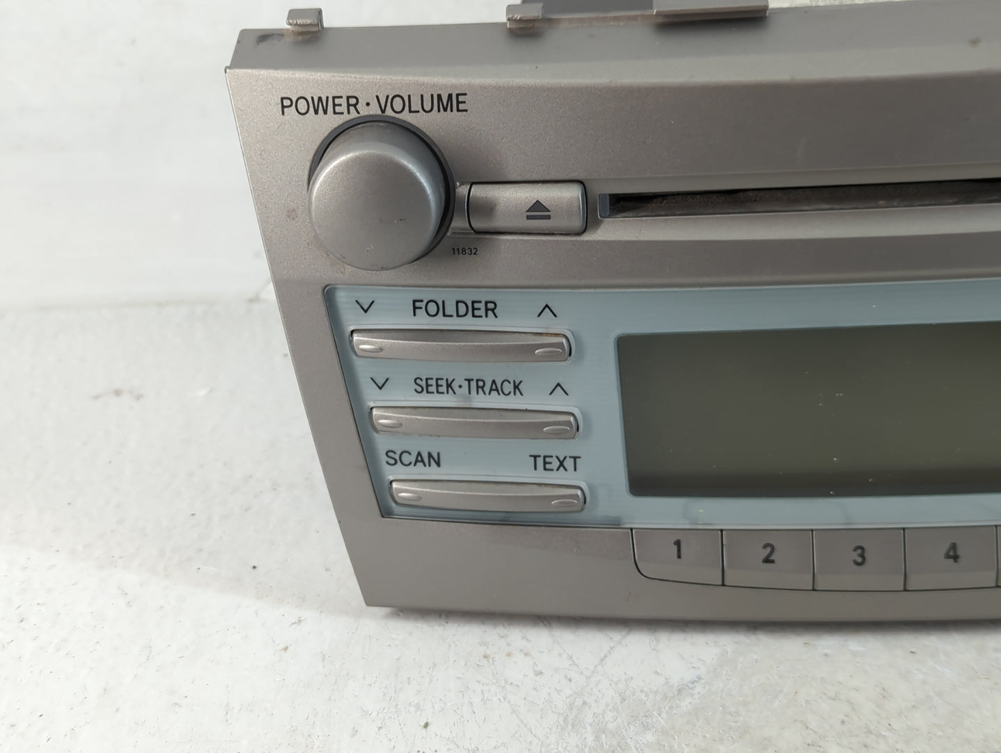 2007-2009 Toyota Camry Am Fm Cd Player Radio Receiver - Oemusedautoparts1.com