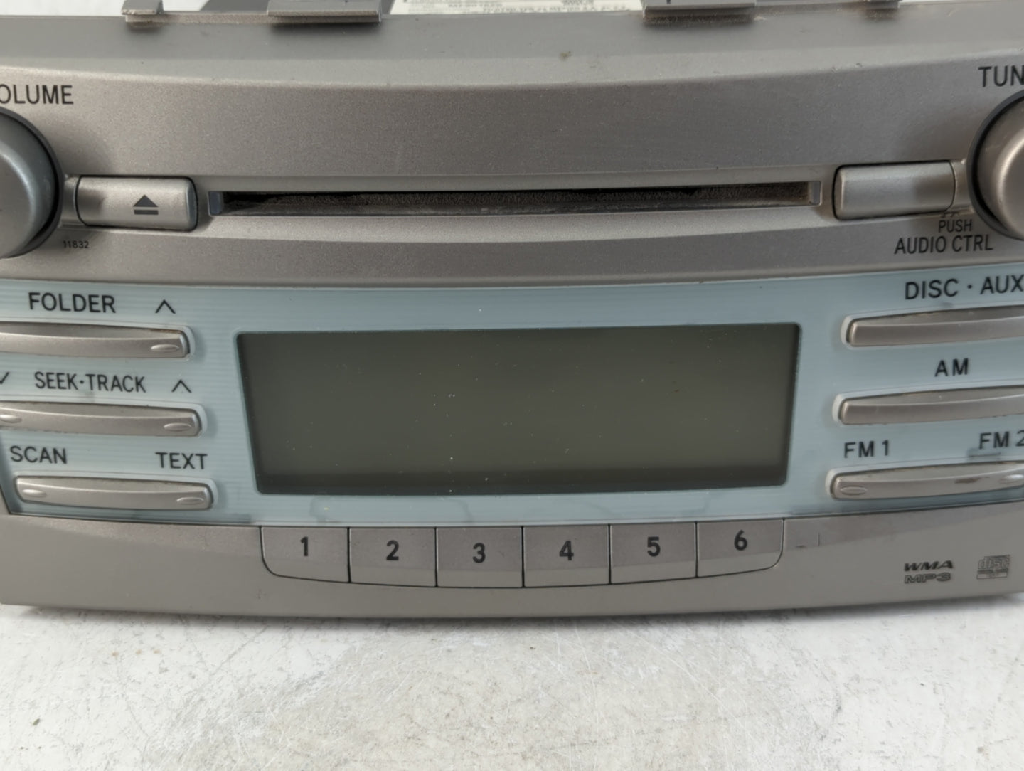 2007-2009 Toyota Camry Am Fm Cd Player Radio Receiver - Oemusedautoparts1.com