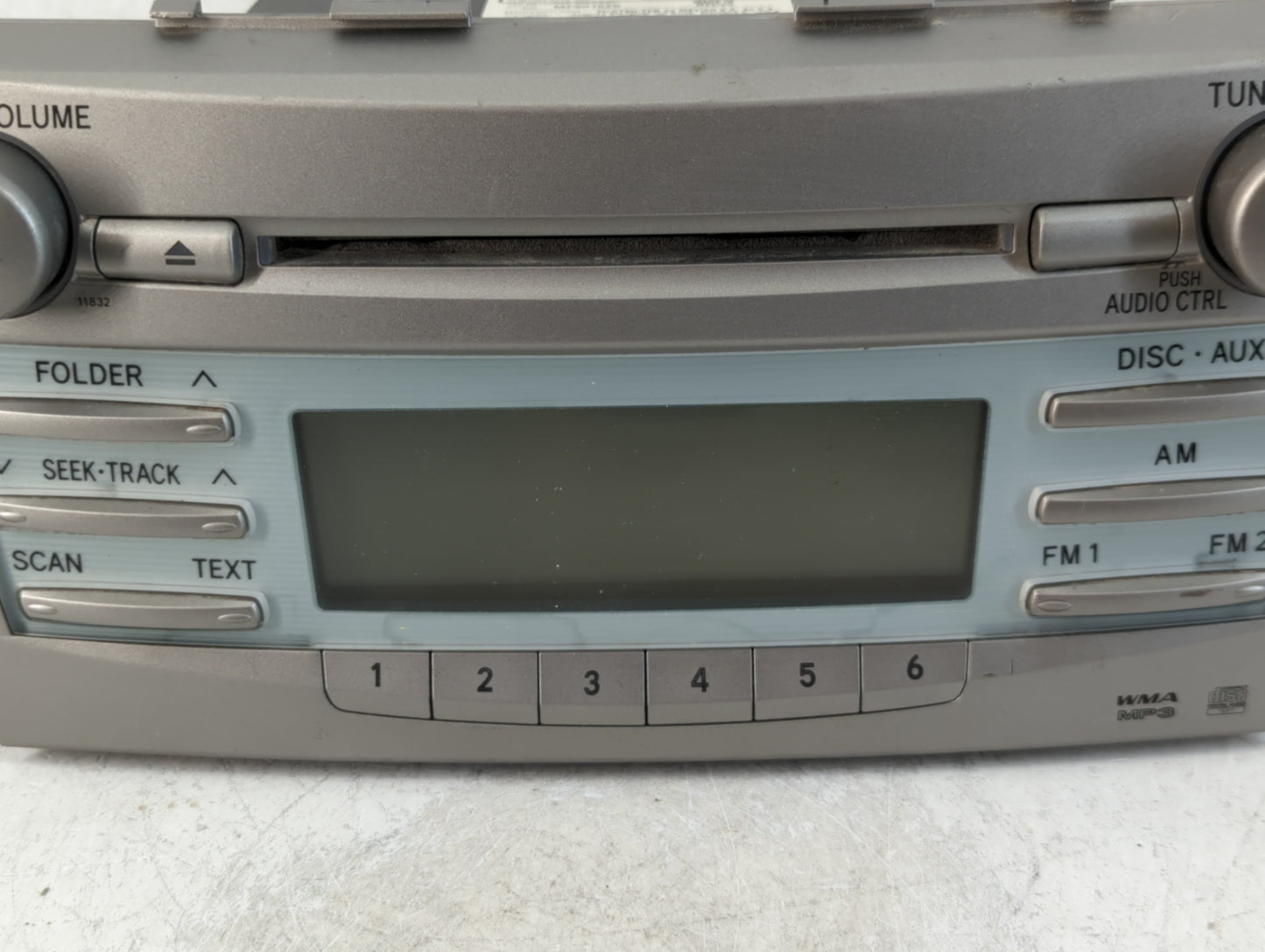 2007-2009 Toyota Camry Am Fm Cd Player Radio Receiver - Oemusedautoparts1.com
