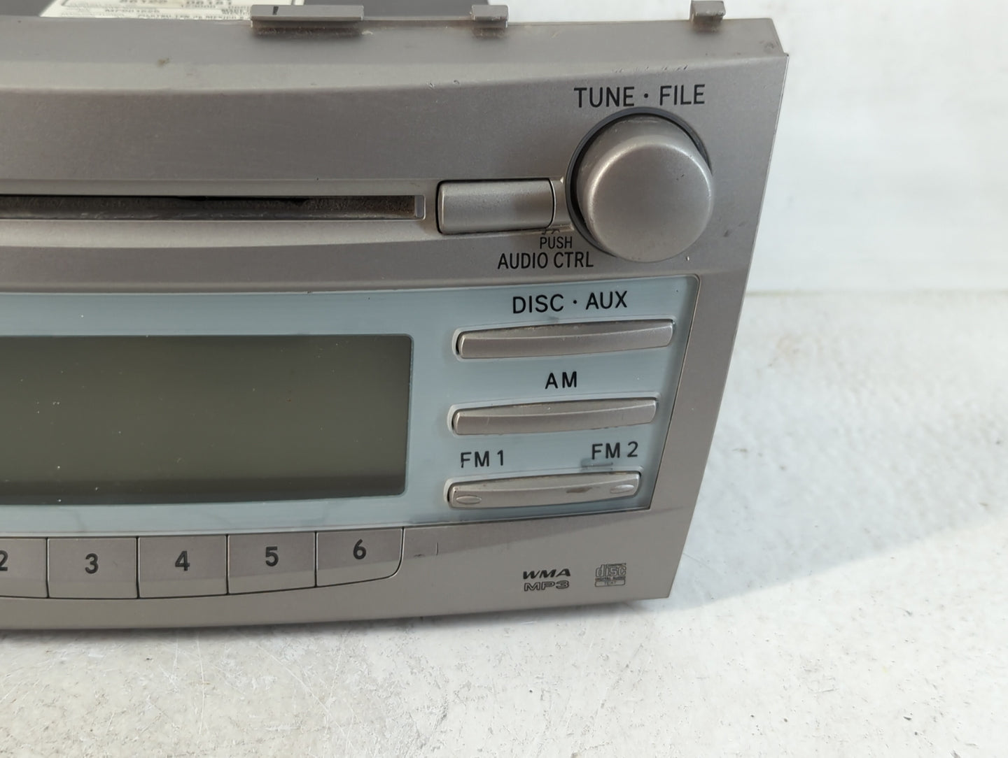 2007-2009 Toyota Camry Am Fm Cd Player Radio Receiver - Oemusedautoparts1.com