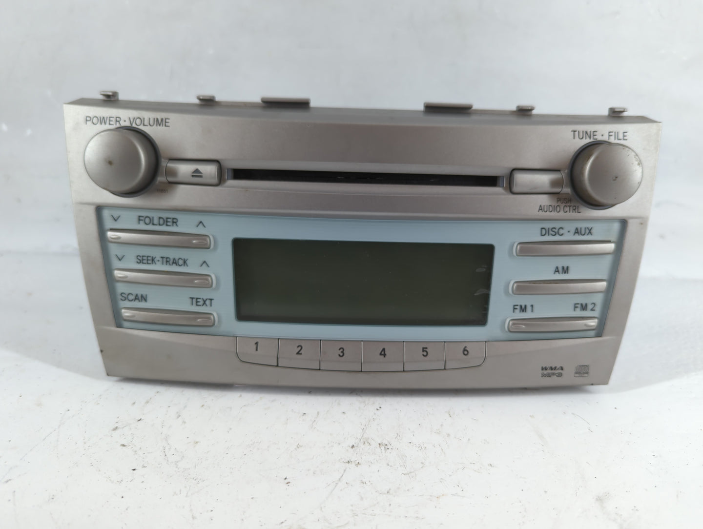 2007-2009 Toyota Camry Radio AM FM Cd Player Receiver Replacement P/N:86120-06182 Fits Fits 2007 2008 2009 OEM Used Auto Par