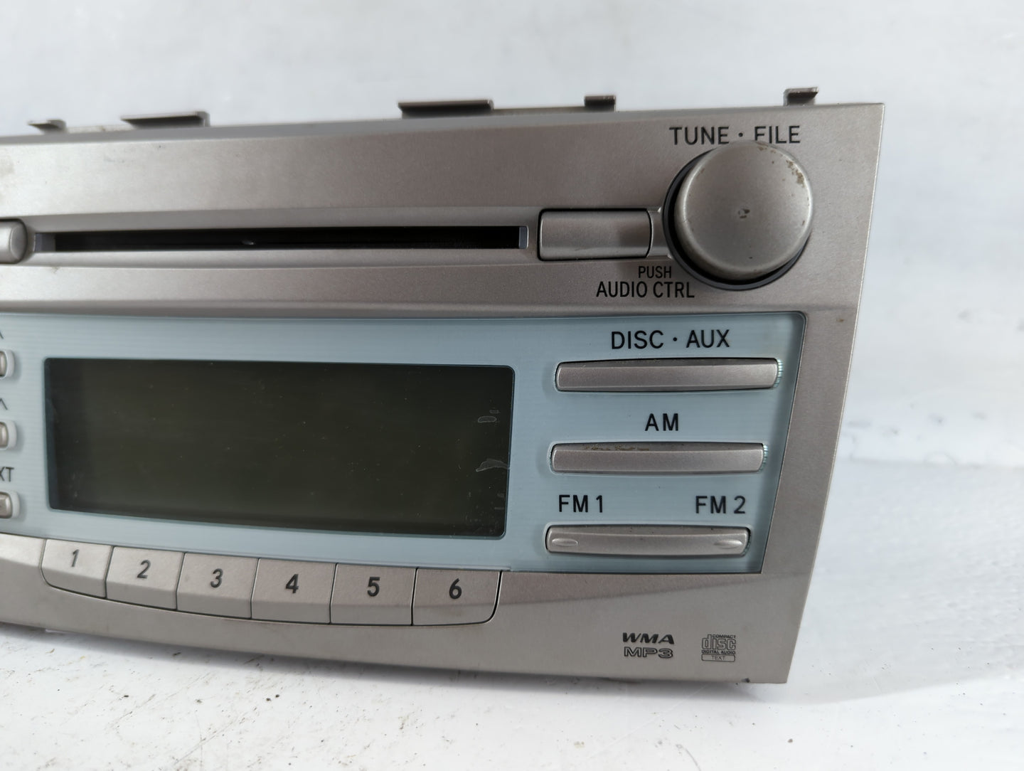 2007-2009 Toyota Camry Radio AM FM Cd Player Receiver Replacement P/N:86120-06182 Fits Fits 2007 2008 2009 OEM Used Auto Par