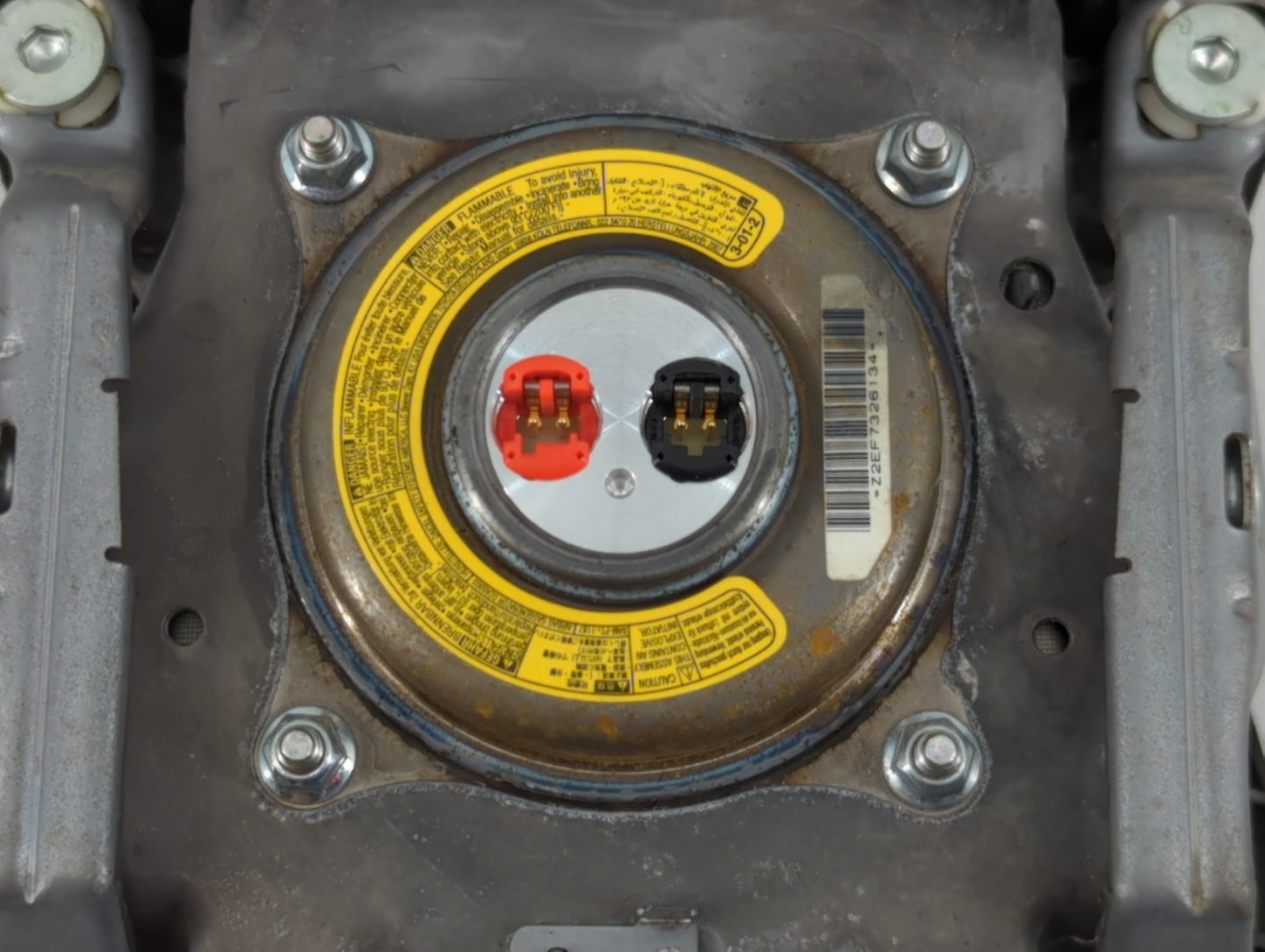 2007-2011 Toyota Camry Air Bag Driver Left Steering Wheel Mounted P/N:Z2EF7326134 Fits Fits 2007 2008 2009 2010 2011 OEM Use