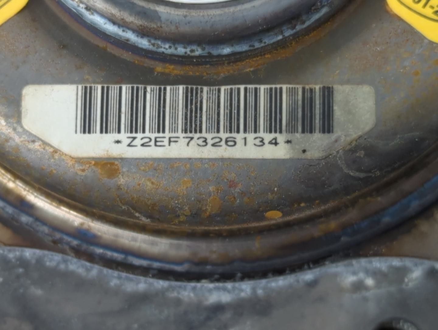 2007-2011 Toyota Camry Air Bag Driver Left Steering Wheel Mounted P/N:Z2EF7326134 Fits Fits 2007 2008 2009 2010 2011 OEM Use