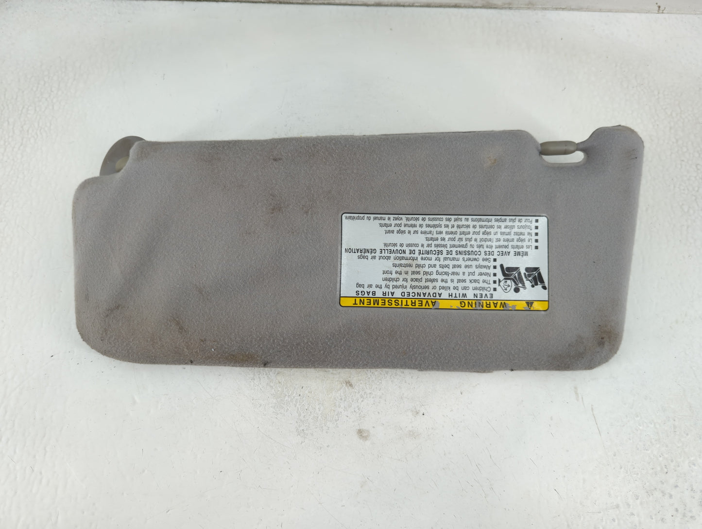 2007-2011 Toyota Camry Sun Visor Shade Replacement Passenger Right Mirror Fits Fits 2007 2008 2009 2010 2011 OEM Used Auto P