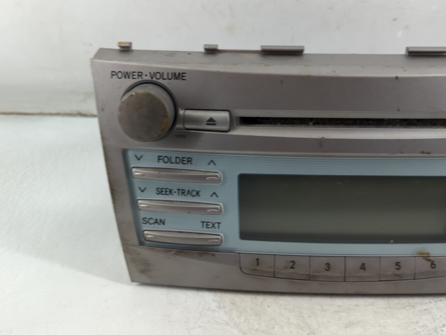 2007-2009 Toyota Camry Radio AM FM Cd Player Receiver Replacement P/N:86120-06181 Fits Fits 2007 2008 2009 OEM Used Auto Par