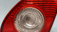 2003-2008 Toyota Corolla Tail Light Assembly Passenger Right OEM Fits Fits 2003 2004 2005 2006 2007 2008 OEM Used Auto Parts