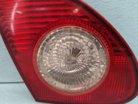2003-2008 Toyota Corolla Tail Light Assembly Driver Left OEM Fits Fits 2003 2004 2005 2006 2007 2008 OEM Used Auto Parts - O