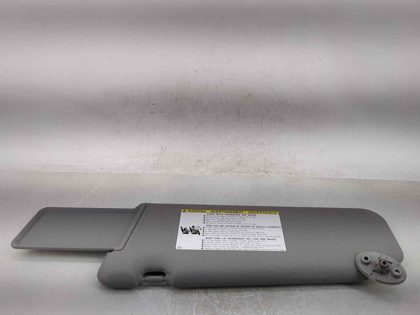 2008-2010 Toyota Highlander Sun Visor Shade Replacement Passenger Right Mirror Fits Fits 2008 2009 2010 OEM Used Auto Parts 