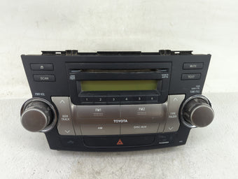 compare product 2008-2010 Toyota Highlander Radio AM FM Cd Player Receiver Replacement P/N:86120-48E40-C0 Fits Fits 2008 2009 2010 OEM Used Auto Parts
