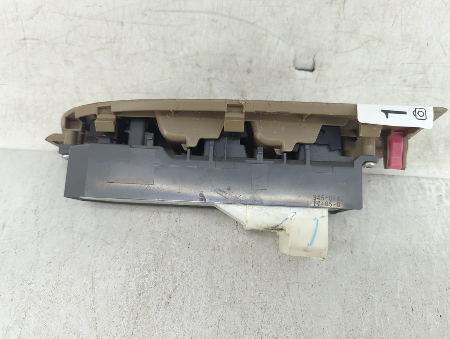 2008-2013 Toyota Highlander Master Power Window Switch Replacement Driver Side Left Fits OEM Used Auto Parts - Oemusedautopa