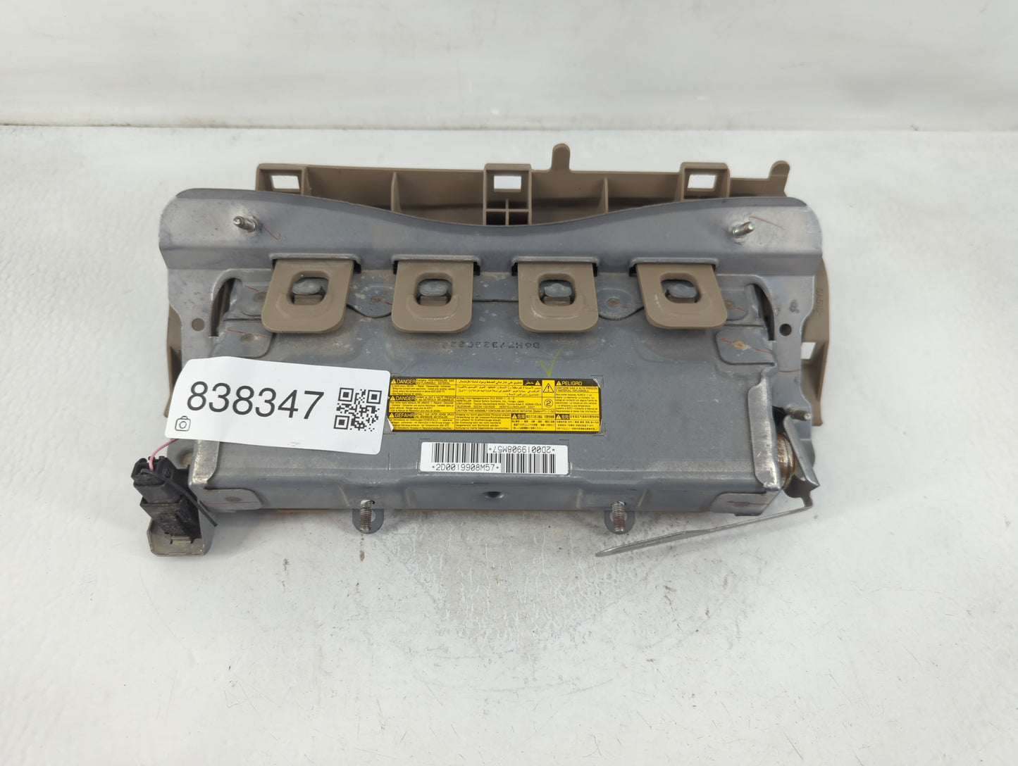 2008-2013 Toyota Highlander Passenger Curtain Air Bag Oem 838347 - Oemusedautoparts1.com