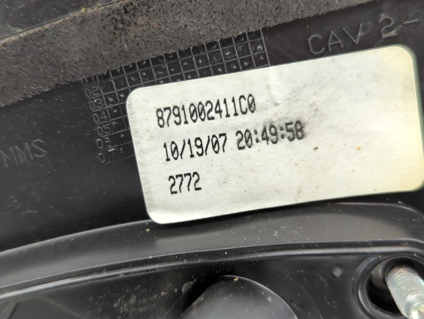 2003-2008 Toyota Matrix Passenger Side View Mirror - Right Door Mirror OEM Used - Oemusedautoparts1.com