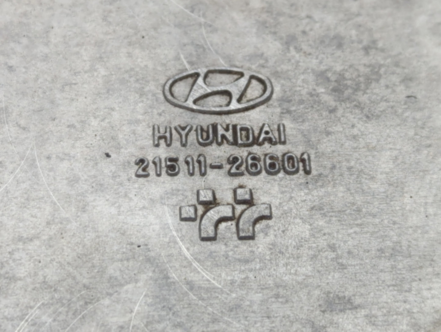2008 Toyota Matrix Engine Oil Pan P/N:21511-26601 Fits OEM Used Auto Parts - Oemusedautoparts1.com