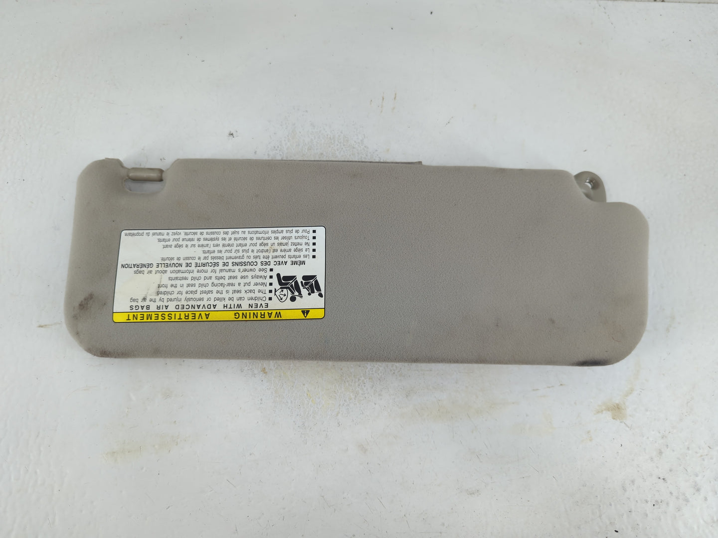 2006-2009 Toyota Prius Sun Visor Shade Replacement Driver Left Mirror Fits Fits 2006 2007 2008 2009 OEM Used Auto Parts - Oe