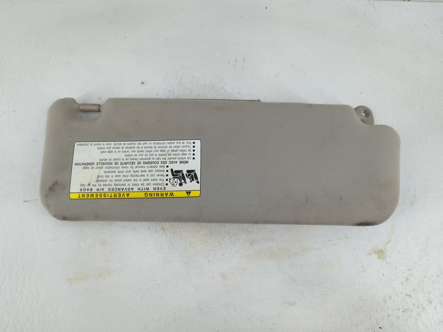 2006-2009 Toyota Prius Sun Visor Shade Replacement Driver Left Mirror Fits Fits 2006 2007 2008 2009 OEM Used Auto Parts - Oe