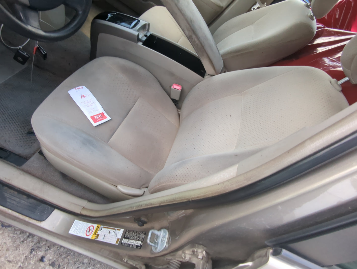 2006-2009 Toyota Prius Driver Front Seat Oem 1076043 - Oemusedautoparts1.com