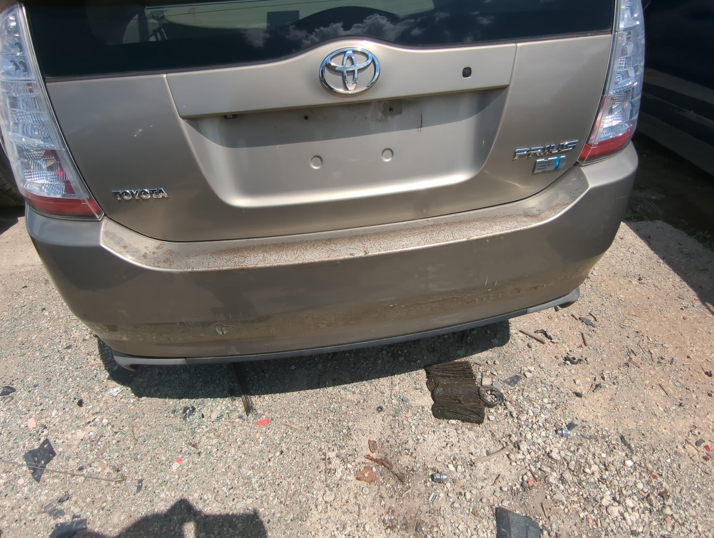 2004-2009 Toyota Prius Rear Bumper Assembly Oem - Oemusedautoparts1.com