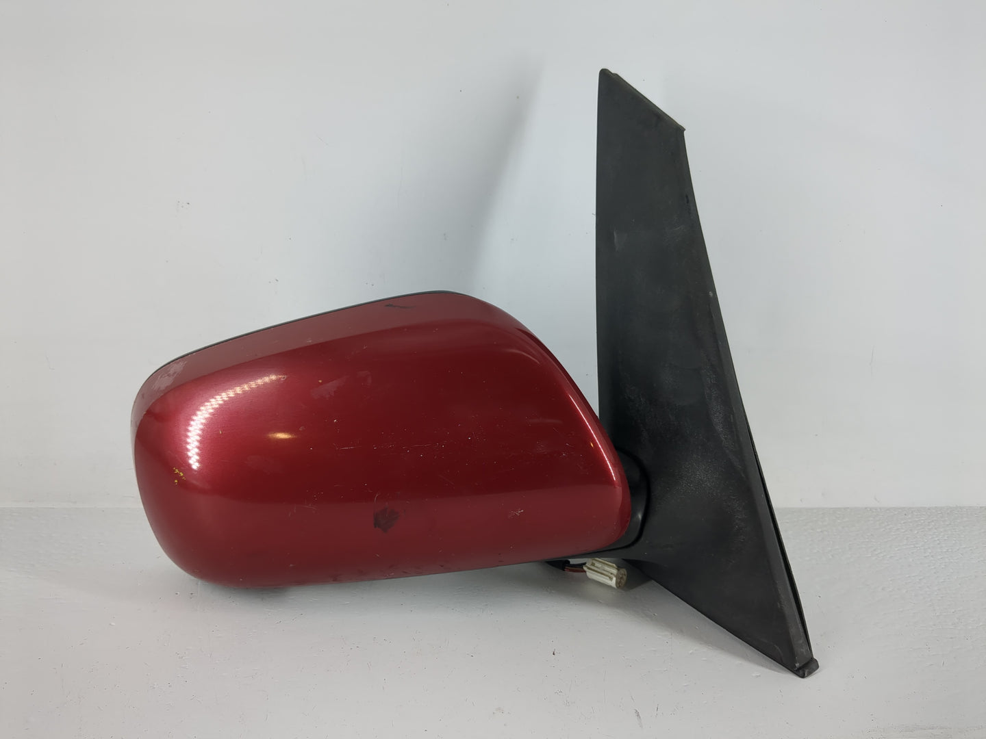 2008-2009 Toyota Prius Driver Left Side View Manual Door Mirror Red - Oemusedautoparts1.com