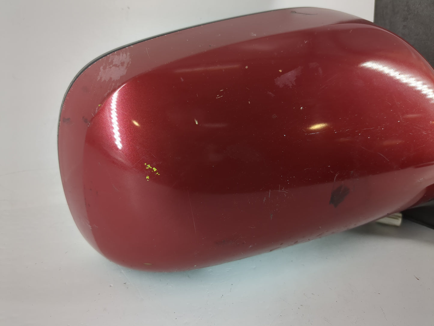 2008-2009 Toyota Prius Driver Left Side View Manual Door Mirror Red - Oemusedautoparts1.com