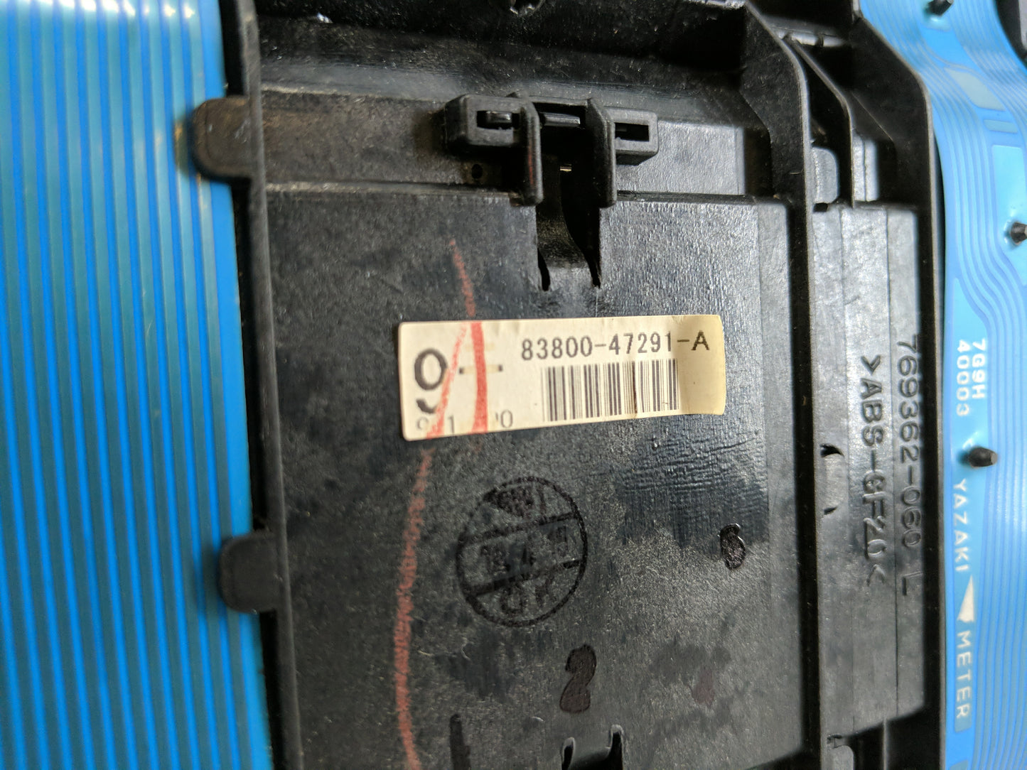 2006-2009 Toyota Prius Instrument Cluster Speedometer Gauges P/N:83800-47291-A Fits Fits 2006 2007 2008 2009 OEM Used Auto P