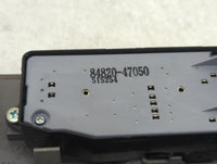 2004-2009 Toyota Prius Master Power Window Switch Replacement Driver Side Left Fits Fits 2004 2005 2006 2007 2008 2009 OEM U