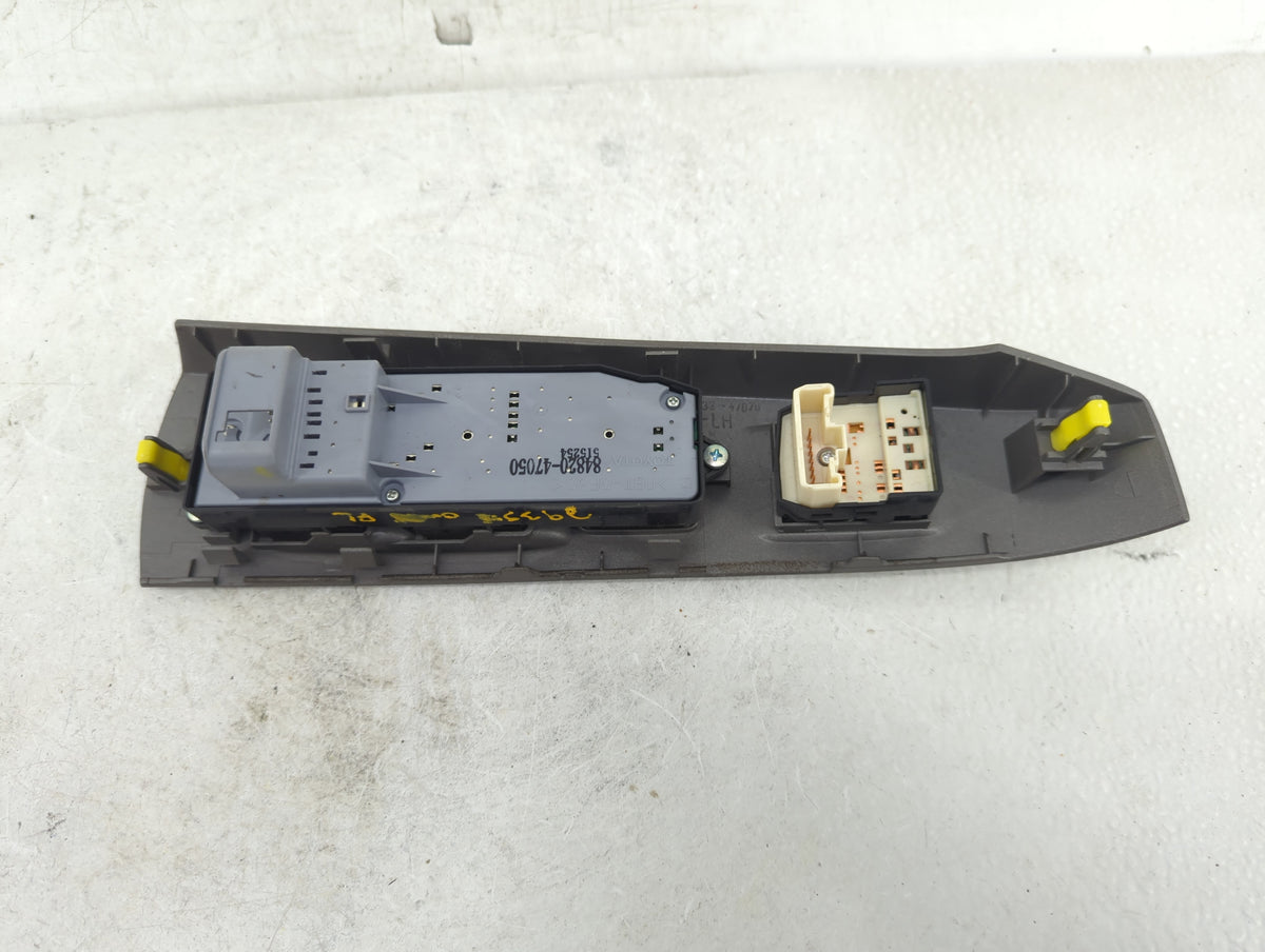 2004-2009 Toyota Prius Master Power Window Switch Replacement Driver Side Left Fits Fits 2004 2005 2006 2007 2008 2009 OEM U
