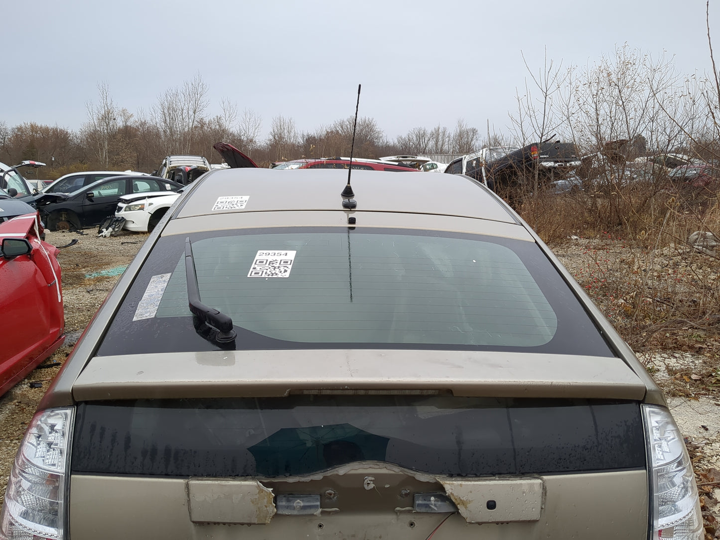 2006-2009 Toyota Prius Trunk/decklid/hatch/tailgate Oem 1231159 - Oemusedautoparts1.com