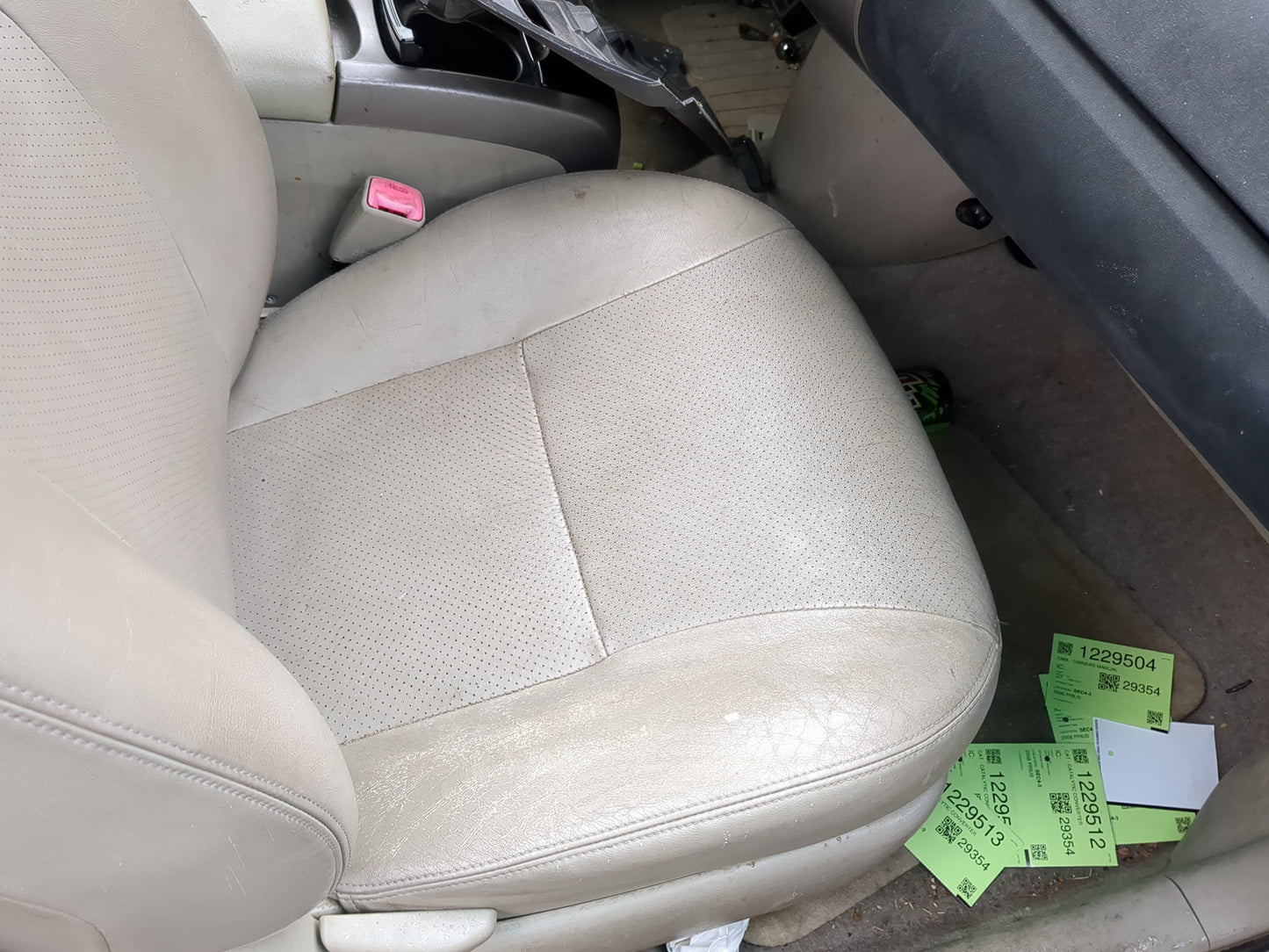 2006-2009 Toyota Prius Passenger Front Seat Oem 1231243 - Oemusedautoparts1.com