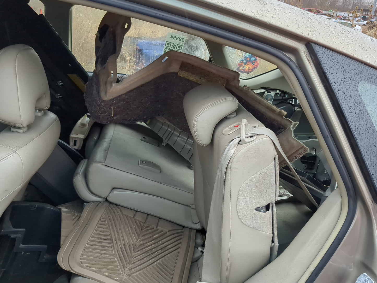 2008 Toyota Prius Rear Seat Oem 1231268 - Oemusedautoparts1.com
