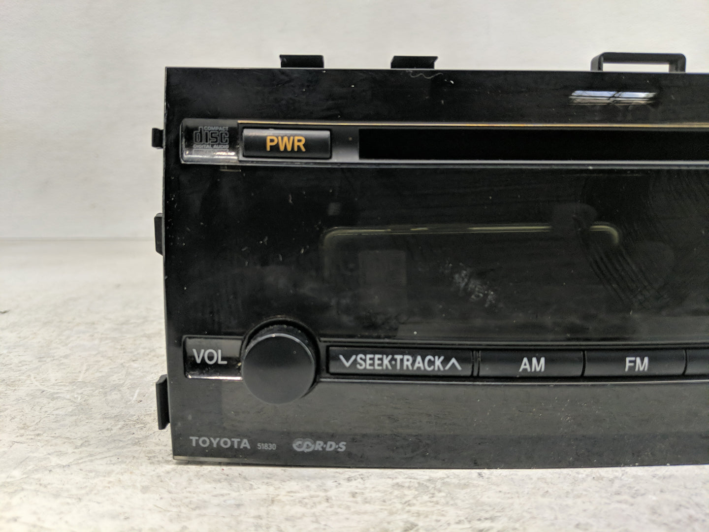 2006-2009 Toyota Prius Radio AM FM Cd Player Receiver Replacement P/N:86120-47270 Fits Fits 2006 2007 2008 2009 OEM Used Aut