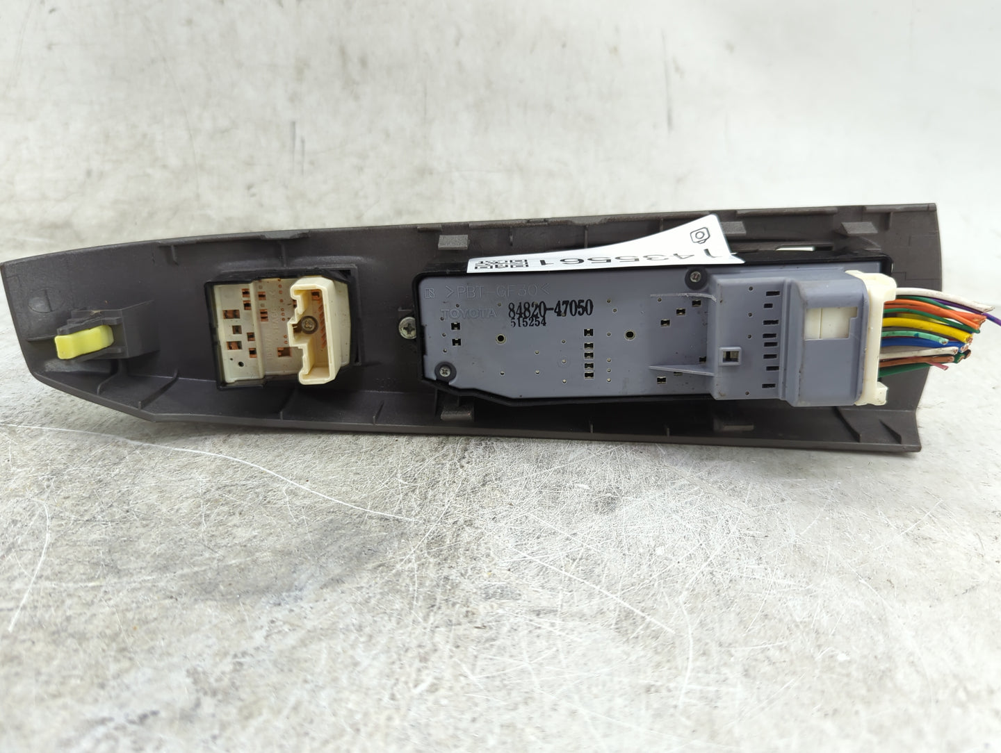 2004-2013 Toyota Prius Master Power Window Switch Replacement Driver Side Left P/N:84820-47050 Fits OEM Used Auto Parts - Oe