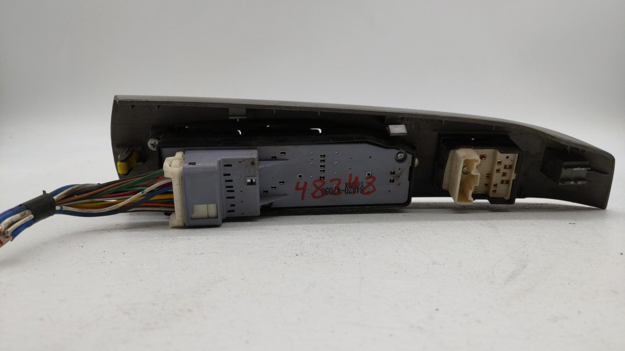 2004-2009 Toyota Prius Master Power Window Switch Replacement Driver Side Left P/N:84820-47050 84820-47050 Fits OEM Used Aut