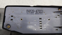 2004-2009 Toyota Prius Master Power Window Switch Replacement Driver Side Left P/N:84820-47050 84820-47021 Fits OEM Used Aut