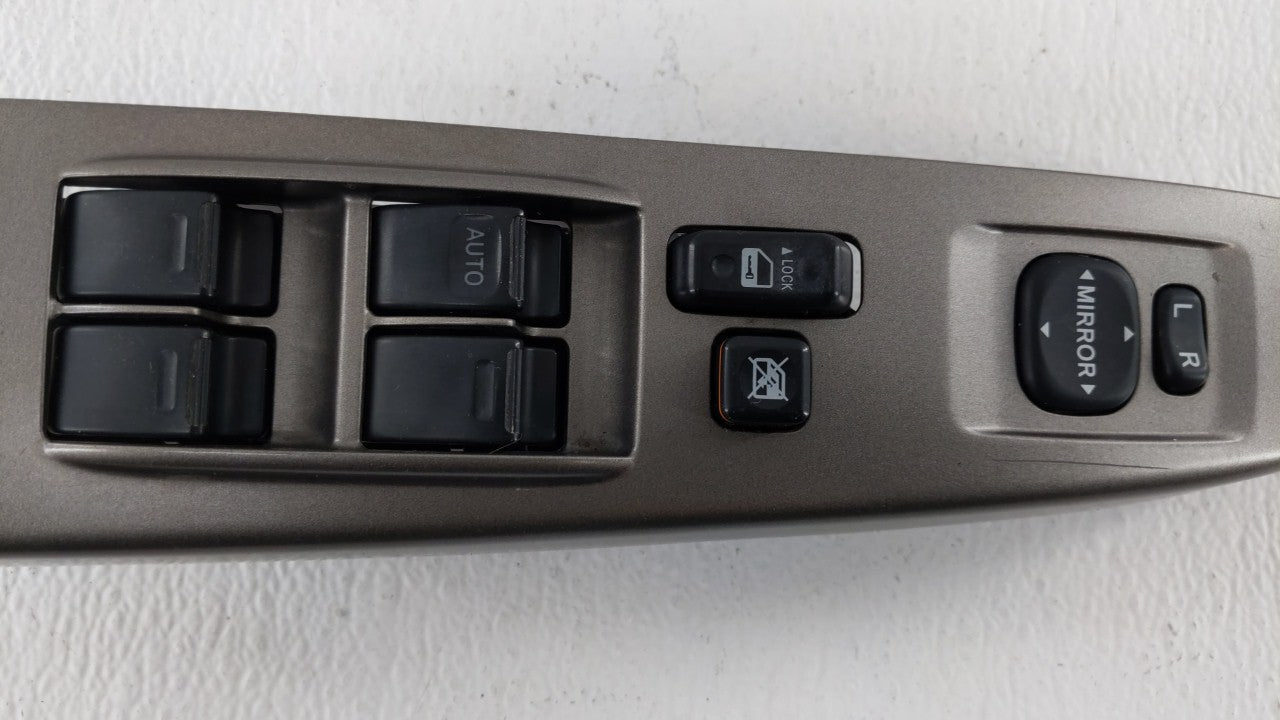 2004-2009 Toyota Prius Master Power Window Switch Replacement Driver Side Left P/N:84820-47050 74232-47070 Fits OEM Used Aut