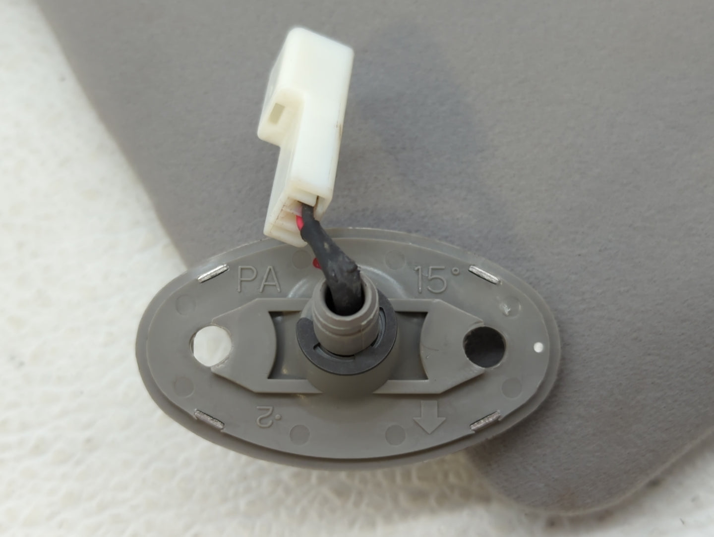 2006-2009 Toyota Prius Sun Visor Shade Replacement Passenger Right Mirror Fits Fits 2006 2007 2008 2009 OEM Used Auto Parts 