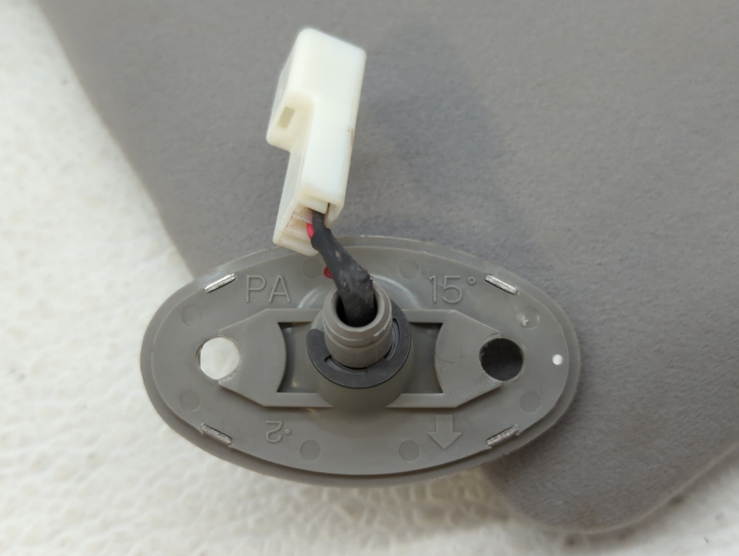 2006-2009 Toyota Prius Sun Visor Shade Replacement Passenger Right Mirror Fits Fits 2006 2007 2008 2009 OEM Used Auto Parts 