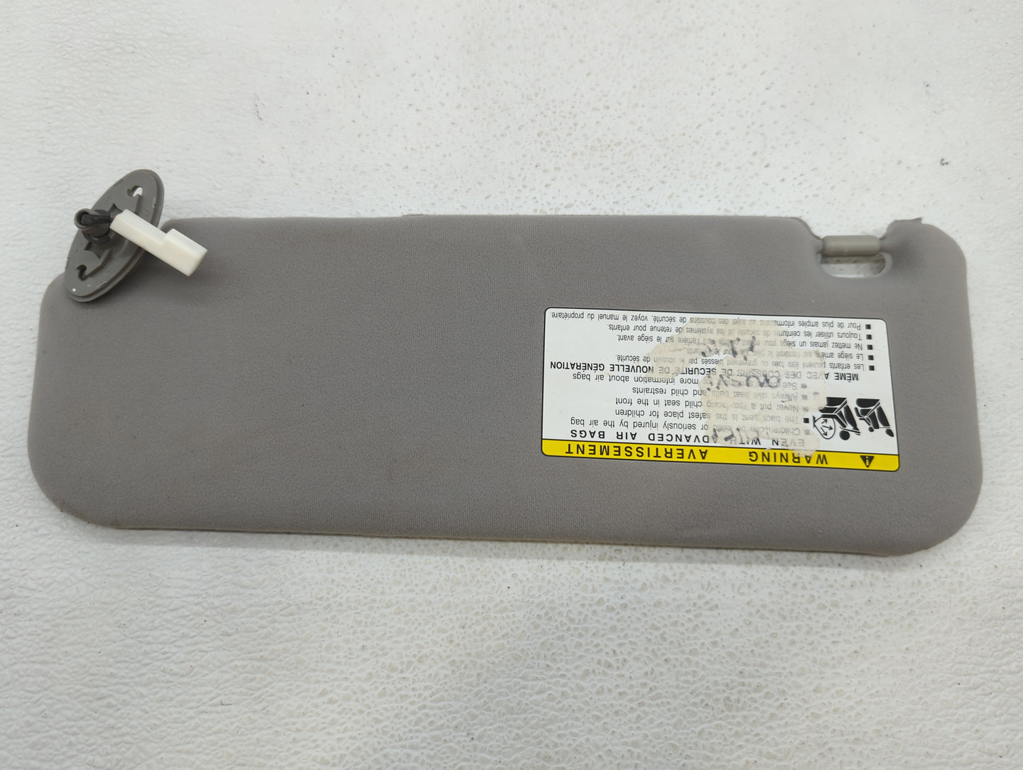 2006-2009 Toyota Prius Sun Visor Shade Replacement Passenger Right Mirror Fits Fits 2006 2007 2008 2009 OEM Used Auto Parts 