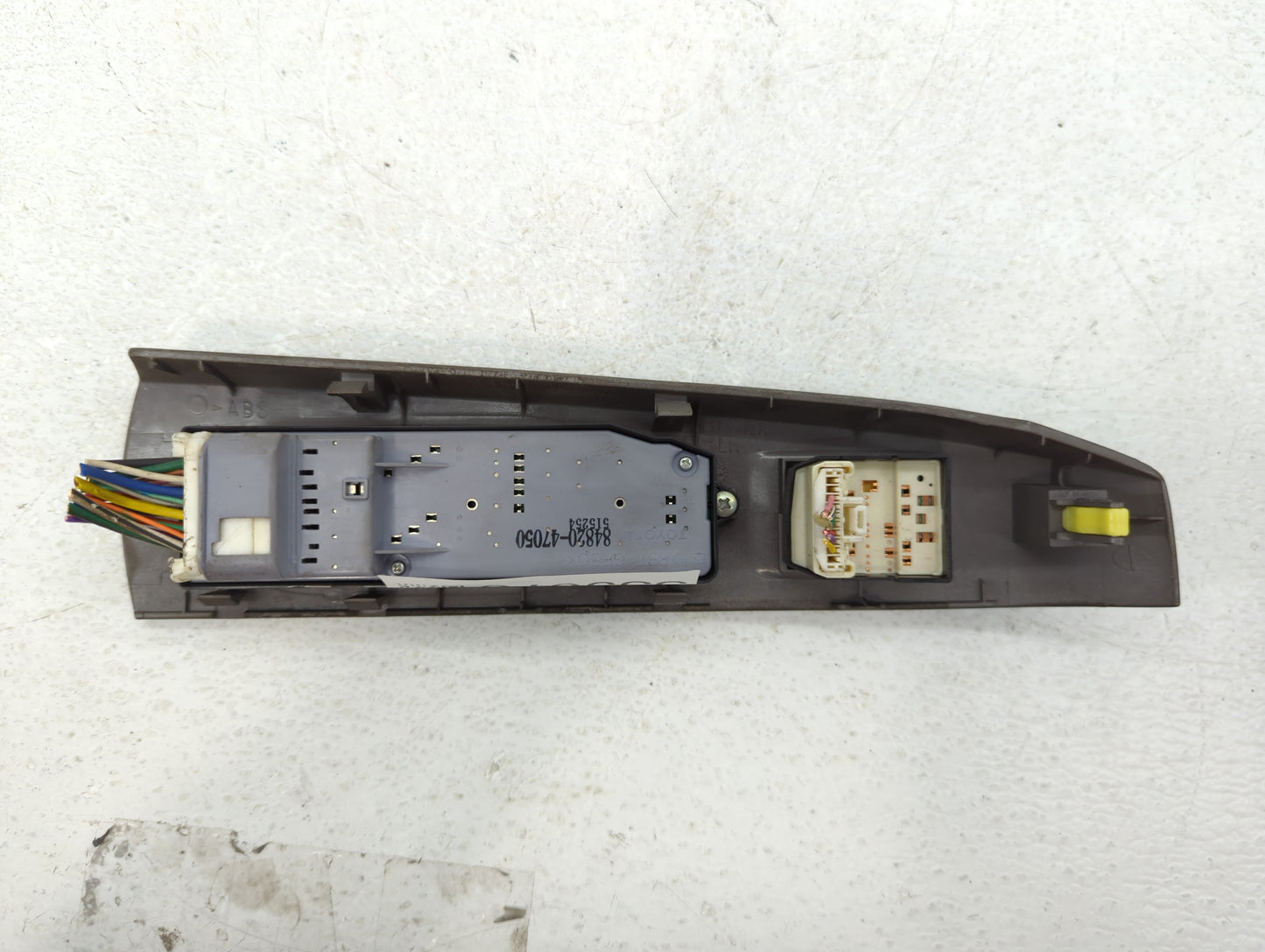 2004-2009 Toyota Prius Master Power Window Switch Replacement Driver Side Left P/N:84820-47050 Fits OEM Used Auto Parts - Oe