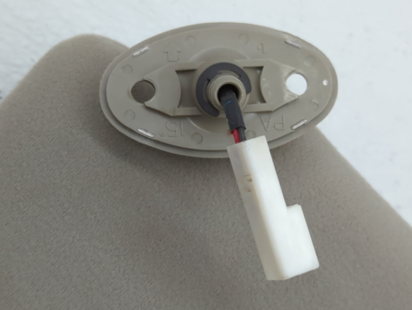 2006-2009 Toyota Prius Sun Visor Shade Replacement Passenger Right Mirror Fits Fits 2006 2007 2008 2009 OEM Used Auto Parts 