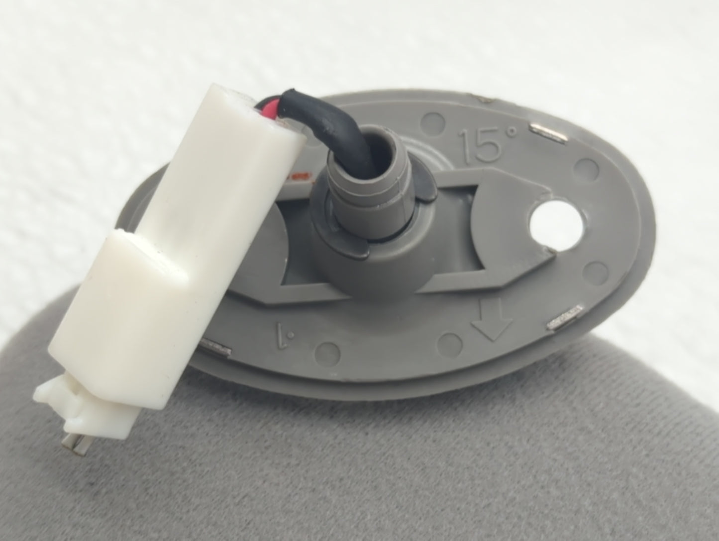 2006-2009 Toyota Prius Sun Visor Shade Replacement Passenger Right Mirror Fits Fits 2006 2007 2008 2009 OEM Used Auto Parts 