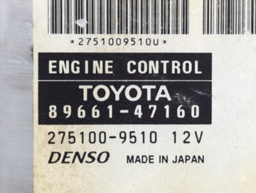 2006-2008 Toyota Prius PCM Engine Control Computer ECU ECM PCU OEM P/N:89661-47250 89981-47211 Fits Fits 2006 2007 2008 OEM Used Auto Parts