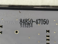 2004-2009 Toyota Prius Master Power Window Switch Replacement Driver Side Left P/N:84820-47050 Fits OEM Used Auto Parts - Oe